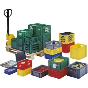 Kaiserkraft Euro-Standard-Behälter - Stapelbar, 22L, Grau Kaiserkraft Euro-Standard-Behälter - Stapelbar, 22L, Grau