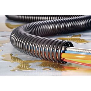 Hellermann Tyton 162-10200 Cable Sleeve - Black - 2cm Hellermann Tyton 162-10200 Cable Sleeve - Black - 2cm