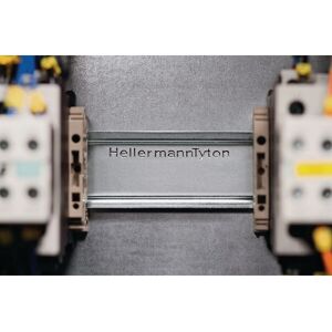 Hellermann Tyton Modell DELTA-3 ST BV 40 Stahlschiene - Kabelkanalzubehör Hellermann Tyton Modell DELTA-3 ST BV 40 Stahlschiene - Kabelkanalzubehör