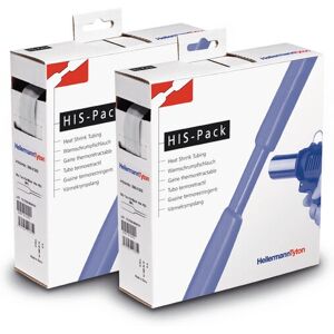 Hellermann Tyton 300-30483 Transparent Heat Shrink Tube - 10m Hellermann Tyton 300-30483 Transparent Heat Shrink Tube - 10m
