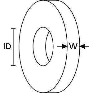 HellermannTyton Black Label Printer Tape - Label Printer Tape HellermannTyton Black Label Printer Tape - Label Printer Tape