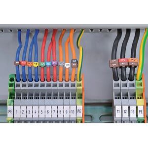 Hellermann Tyton WIC3-8 Yellow Polyamide 6.6 (PA66) 3 mm 100 pcs - Cable Marker Hellermann Tyton WIC3-8 Yellow Polyamide 6.6 (PA66) 3 mm 100 pcs - Cable Marker