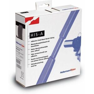 HellermannTyton 308-10900 Varmschrumpfschlauch - 3:1 Svart 5m HellermannTyton 308-10900 Varmschrumpfschlauch - 3:1 Svart 5m