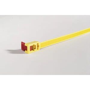 Hellermann Tyton Wiederverwendbare Gelbe Kabelbinder - 752x13 mm - Elektro & Bau Hellermann Tyton Wiederverwendbare Gelbe Kabelbinder - 752x13 mm - Elektro & Bau