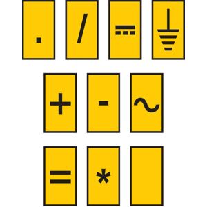 Hellermann Tyton 561-01004 cable marker - Yellow, Polyamide 6.6, 3mm - Cable Type Hellermann Tyton 561-01004 cable marker - Yellow, Polyamide 6.6, 3mm - Cable Type