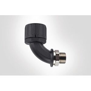 Hellermann Tyton 166-22503 Conduit Fitting - Black IP66 M20 90° Hellermann Tyton 166-22503 Conduit Fitting - Black IP66 M20 90°