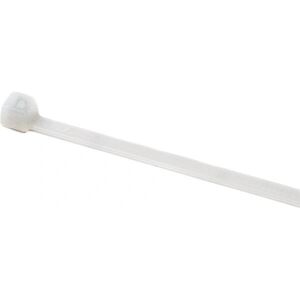 Hellermann Tyton T50R Cable Tie - Polypropylene - White - 202mm - 4.8mm - 100 pcs Hellermann Tyton T50R Cable Tie - Polypropylene - White - 202mm - 4.8mm - 100 pcs