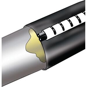 Hellermann Tyton 450-20010 heat-shrink tubing - Black - Cable Repair Hellermann Tyton 450-20010 heat-shrink tubing - Black - Cable Repair