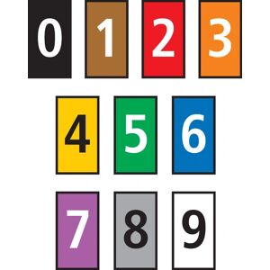 Hellermann Tyton 561-00100 Cable Marker - Multicolour, PA66, 3mm, 1000 pcs Hellermann Tyton 561-00100 Cable Marker - Multicolour, PA66, 3mm, 1000 pcs