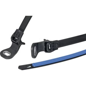 Hellermann Tyton 156-04096 Cable Tie - Soft Grip, Black/Blue - 12.7mm - 250 pcs Hellermann Tyton 156-04096 Cable Tie - Soft Grip, Black/Blue - 12.7mm - 250 pcs