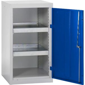 Armadio in acciaio Kaiserkraft Grigio chiaro / Blu cobalto - Stoccaggio sostanze pericolose Armadio in acciaio Kaiserkraft Grigio chiaro / Blu cobalto - Stoccaggio sostanze pericolose