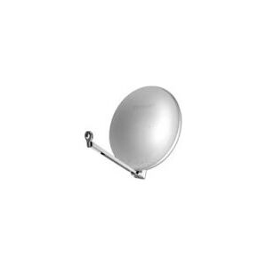 Antenne satellite Preisner S100-W - Plate, 40.70 dB, Blanche Antenne satellite Preisner S100-W - Plate, 40.70 dB, Blanche