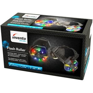 Invento 390200 - Verstellbare schwarze Rollschuhe mit Lichtern Invento 390200 - Verstellbare schwarze Rollschuhe mit Lichtern