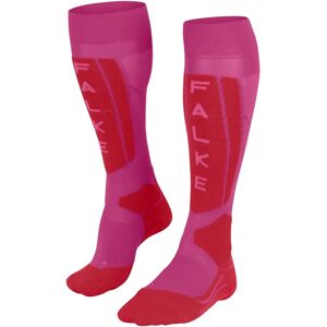 Falke SK5 Expert Kniehoogte Sokken - Lipstick Pink Lila - Kniekousen Falke SK5 Expert Kniehoogte Sokken - Lipstick Pink Lila - Kniekousen