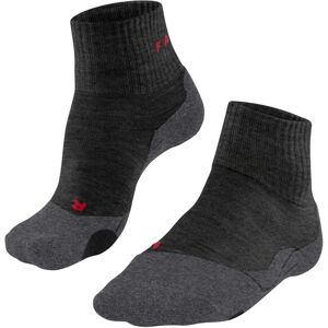 Falke TK2 Explore Short Socks - Asphalt Mel Grey - Short Socks - Hiking Gear Falke TK2 Explore Short Socks - Asphalt Mel Grey - Short Socks - Hiking Gear