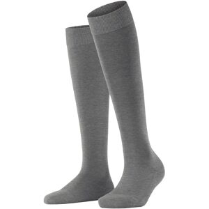 Falke Climawool Kniehoogte Sokken - Lichtgrijs Mel - Ademend, Geurcontrole Falke Climawool Kniehoogte Sokken - Lichtgrijs Mel - Ademend, Geurcontrole