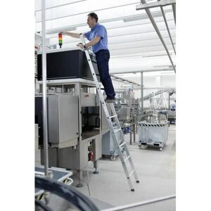 Échelle en aluminium Munk Günzburger Steigtechnik - 18 barreaux - Publicité Échelle en aluminium Munk Günzburger Steigtechnik - 18 barreaux - Publicité