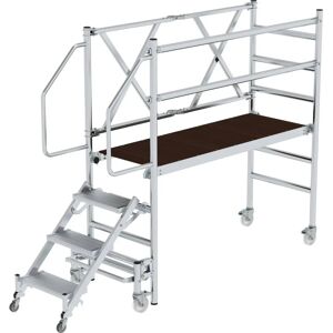 Günzburger Steigtechnik MUNK Aluminium Gerüst - 3m AH Montageplattform Günzburger Steigtechnik MUNK Aluminium Gerüst - 3m AH Montageplattform