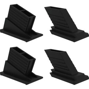 Munk Günzburger Steigtechnik Innenschuh pour Échelle Pliable - 50x17mm Ensemble de 4 - Publicité Munk Günzburger Steigtechnik Innenschuh pour Échelle Pliable - 50x17mm Ensemble de 4 - Publicité