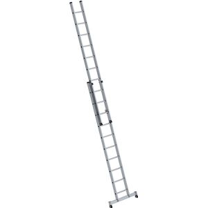Échelle extensible réglable MUNK - 2x10 marches, Aluminium, 6000mm - Publicité Échelle extensible réglable MUNK - 2x10 marches, Aluminium, 6000mm - Publicité