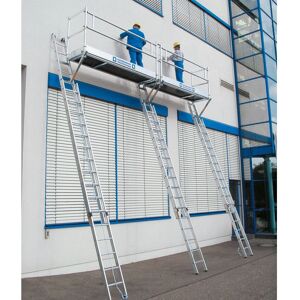 Échelle en aluminium MUNK Günzburger Steigtechnik 2x14 barreaux - Échelle - Publicité Échelle en aluminium MUNK Günzburger Steigtechnik 2x14 barreaux - Échelle - Publicité