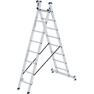 Munk Günzburger Steigtechnik Mehrzweckleiter - 2x8 Sprossen, L 4180mm Munk Günzburger Steigtechnik Mehrzweckleiter - 2x8 Sprossen, L 4180mm