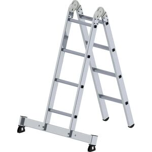 Échelle Pliable en Aluminium MUNK - 2x4 Rungs - Extensible & Double Usage - Publicité Échelle Pliable en Aluminium MUNK - 2x4 Rungs - Extensible & Double Usage - Publicité