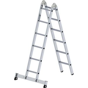 Échelle extensible en aluminium MUNK - 2x6, Légère & Stable - Publicité Échelle extensible en aluminium MUNK - 2x6, Légère & Stable - Publicité