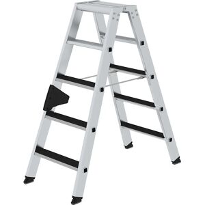 Échelle en aluminium CLIP-STEP 2x5 marches - escabeau - Publicité Échelle en aluminium CLIP-STEP 2x5 marches - escabeau - Publicité