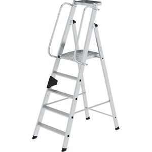 Échelle en aluminium MUNK avec grande plateforme - Échelle - Publicité Échelle en aluminium MUNK avec grande plateforme - Échelle - Publicité
