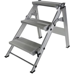 Échelle pliante en aluminium MUNK - 3 étapes, bleu RAL 5012 - Type de produit - Publicité Échelle pliante en aluminium MUNK - 3 étapes, bleu RAL 5012 - Type de produit - Publicité