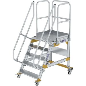 Günzburger Steigtechnik MUNK Scară platformă 60° 800mm 5 trepte Günzburger Steigtechnik MUNK Scară platformă 60° 800mm 5 trepte