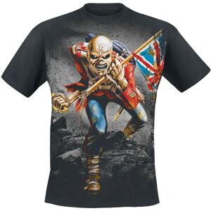 Iron Maiden TheTrooper Schwarzes T-Shirt - Herren Kurzarm Iron Maiden TheTrooper Schwarzes T-Shirt - Herren Kurzarm