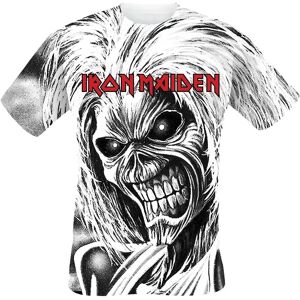 Iron Maiden Killers Allover T-paita - Rento Valkoinen - T-Paita Iron Maiden Killers Allover T-paita - Rento Valkoinen - T-Paita