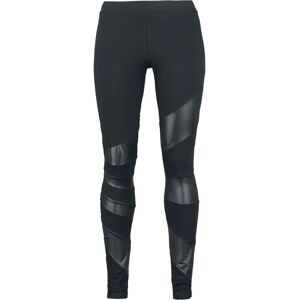 Black Premium by EMP - Mustat korkeavyötäröiset leggings - Streetwear Black Premium by EMP - Mustat korkeavyötäröiset leggings - Streetwear