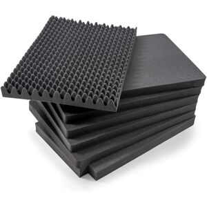 Sac de voyage noir outdoor de Diesella - avec insert en mousse Sac de voyage noir outdoor de Diesella - avec insert en mousse