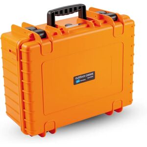 B&W Impact-Resistant Orange Equipment Case Model 6000 - Equipment Case B&W Impact-Resistant Orange Equipment Case Model 6000 - Equipment Case