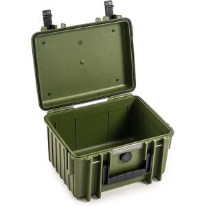 B&W International B&W Outdoor Case 2000 - Impact-resistant, Waterproof, Green - Outdoor Case B&W International B&W Outdoor Case 2000 - Impact-resistant, Waterproof, Green - Outdoor Case
