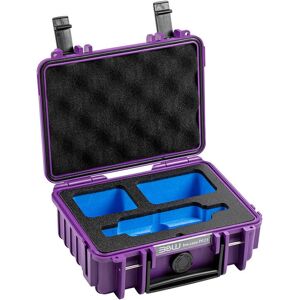 B&W International Fioletowe Etui na zewnątrz 500 dla Insta 360 X3 - Etui B&W International Fioletowe Etui na zewnątrz 500 dla Insta 360 X3 - Etui