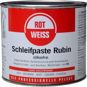 ROT WEISS Schleifpaste Rubin 750ml - Abrasive Paste ROT WEISS Schleifpaste Rubin 750ml - Abrasive Paste