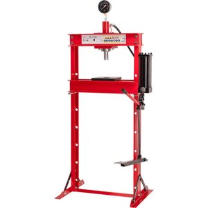Dema WP12 HMF 12 T presse d'atelier hydraulique avec manomètre - Publicité Dema WP12 HMF 12 T presse d'atelier hydraulique avec manomètre - Publicité