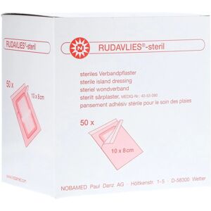 Noba Rudavlies Verband - Steril 8x10cm, Hautfreundlich & Einfach Noba Rudavlies Verband - Steril 8x10cm, Hautfreundlich & Einfach