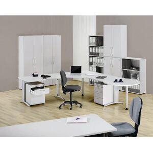 Kaiserkraft Bianca - Armoire de bureau - Décor hêtre - 1880x800x346 mm Kaiserkraft Bianca - Armoire de bureau - Décor hêtre - 1880x800x346 mm