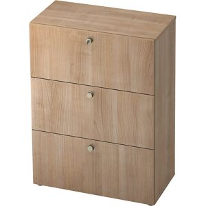 Eurokraft pro ANNY - Armoire pour dossiers suspendus - 3 tiroirs - Corps fixe - 1100mm H Eurokraft pro ANNY - Armoire pour dossiers suspendus - 3 tiroirs - Corps fixe - 1100mm H