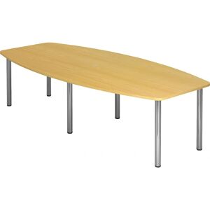Table de conférence Hammerbacher - Réglable en hauteur, FSC, Structure robuste - Publicité Table de conférence Hammerbacher - Réglable en hauteur, FSC, Structure robuste - Publicité