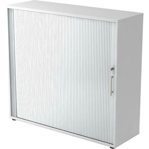 hjh OFFICE PRO BETA 1733S - Armoire blanche avec étagères - Publicité hjh OFFICE PRO BETA 1733S - Armoire blanche avec étagères - Publicité