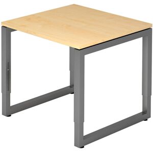 HAMMERBACHER RS08 Bureau réglable en hauteur - 80x80 cm - Publicité HAMMERBACHER RS08 Bureau réglable en hauteur - 80x80 cm - Publicité