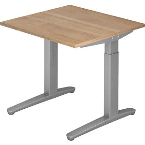 Eurokraft pro ANNY - Bureau en C en noyer/aluminium blanc - Publicité Eurokraft pro ANNY - Bureau en C en noyer/aluminium blanc - Publicité