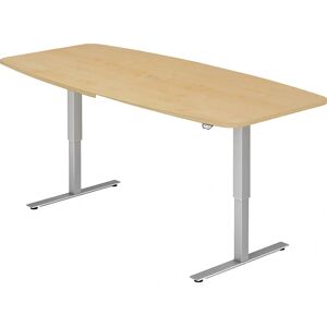 Kaiserkraft Konferenztisch - 2200x1030mm - Höhenverstellbar - Hellgrau Kaiserkraft Konferenztisch - 2200x1030mm - Höhenverstellbar - Hellgrau