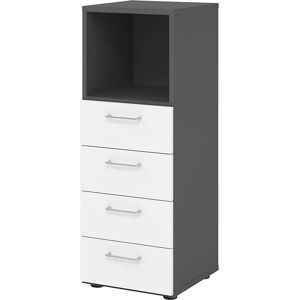 Eurokraft pro RENATUS - Stauraum-Schrank - 4 Schubladen, 1 Regal Eurokraft pro RENATUS - Stauraum-Schrank - 4 Schubladen, 1 Regal